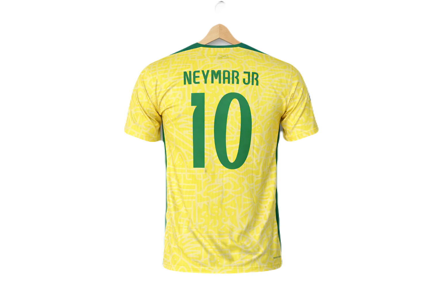 Brazil 2024 Home Jersey Neymar Half sleeve - P1158 Ms retro store - Image 3