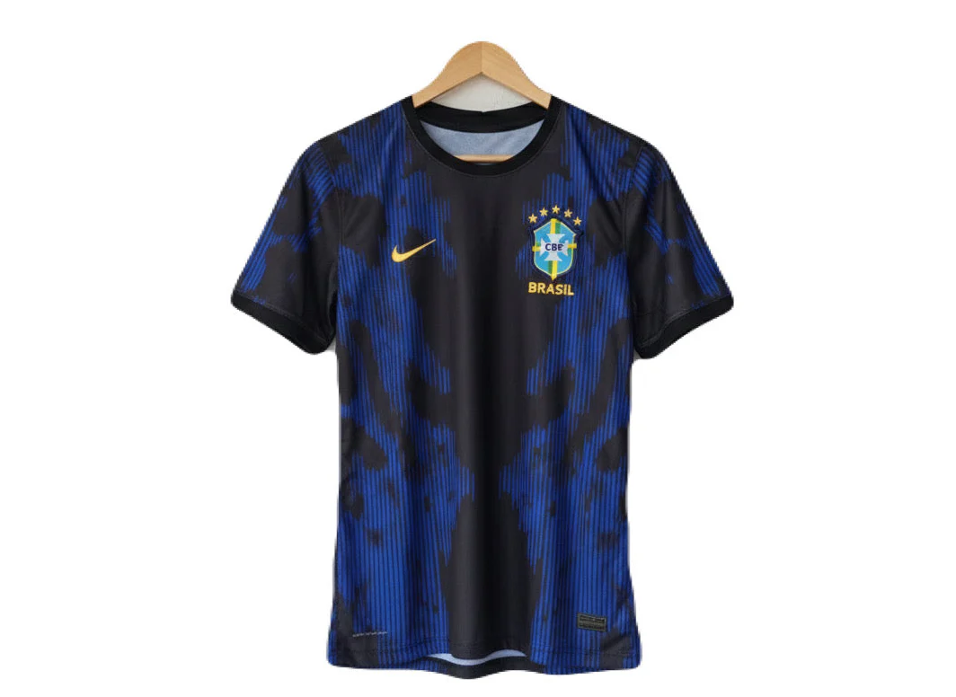 Brazil 2026 away Neymar Half sleeve jersey - P1334 ms retro store - Image 2