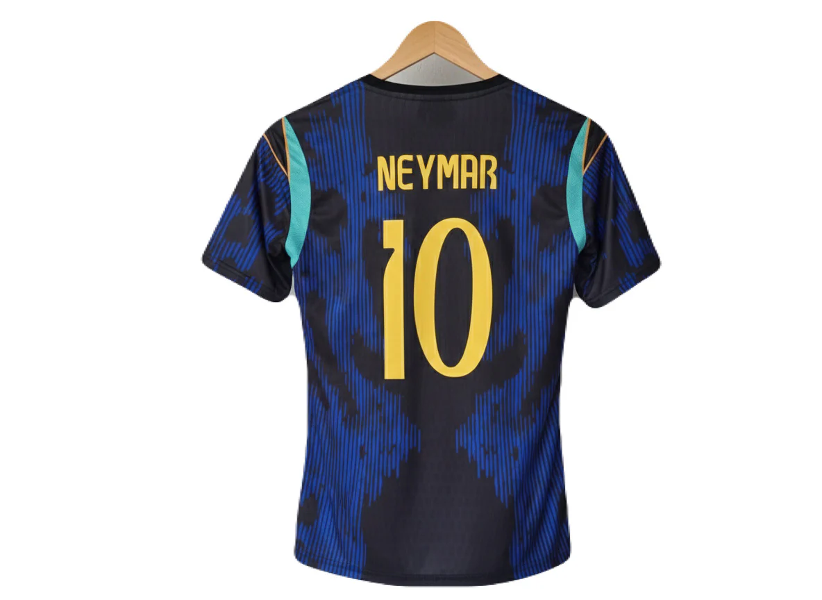 Brazil 2026 away Neymar Half sleeve jersey - P1334 ms retro store - Image 3