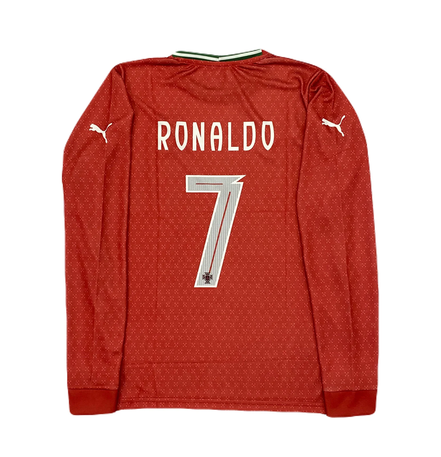 Portugal 2025/26 home jersey full sleeve ronaldo P161 - ms retro store - Image 3