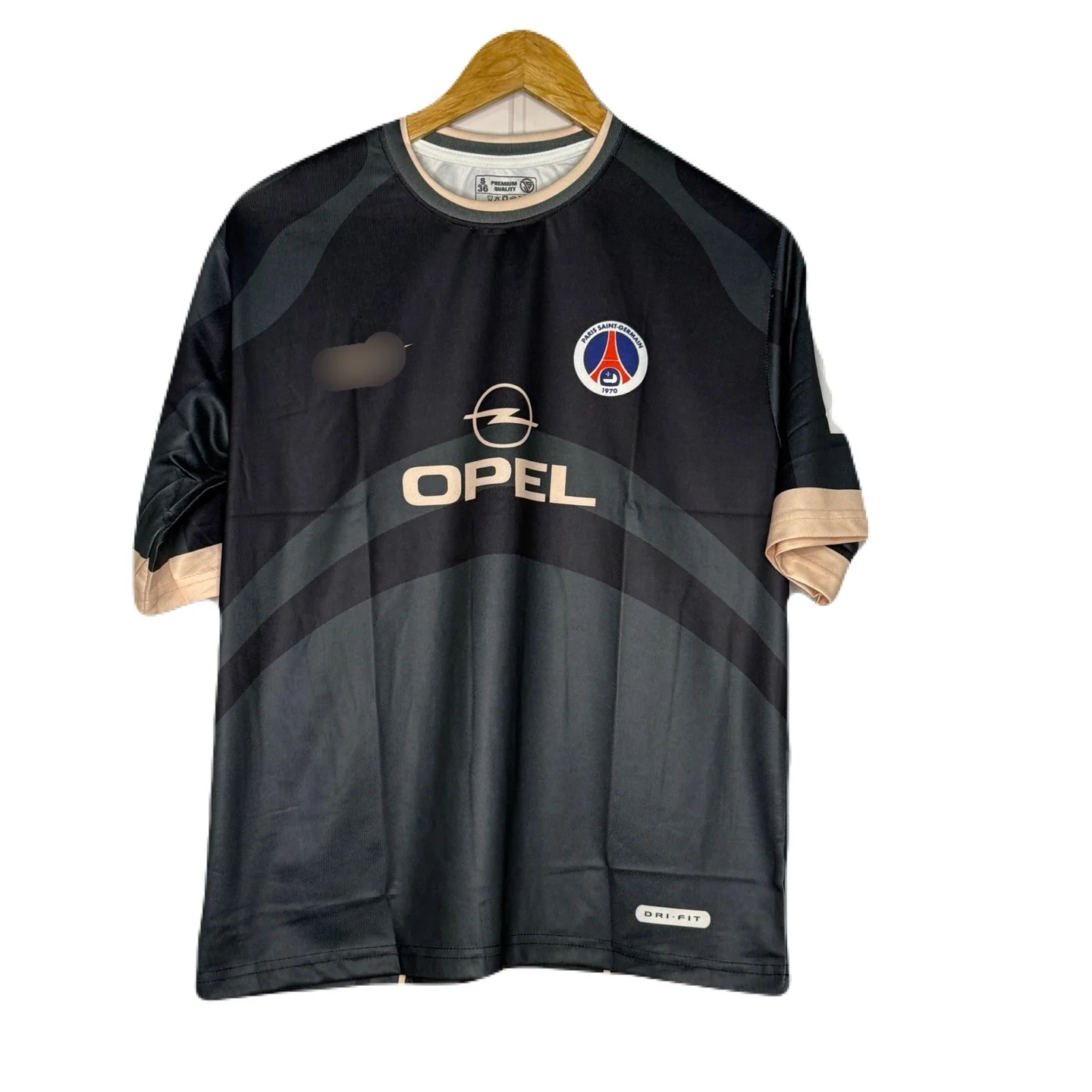PSG 2000-01 Third Kit Ronaldinho Five Sleeve - P386 Ms Retro Store - Image 2