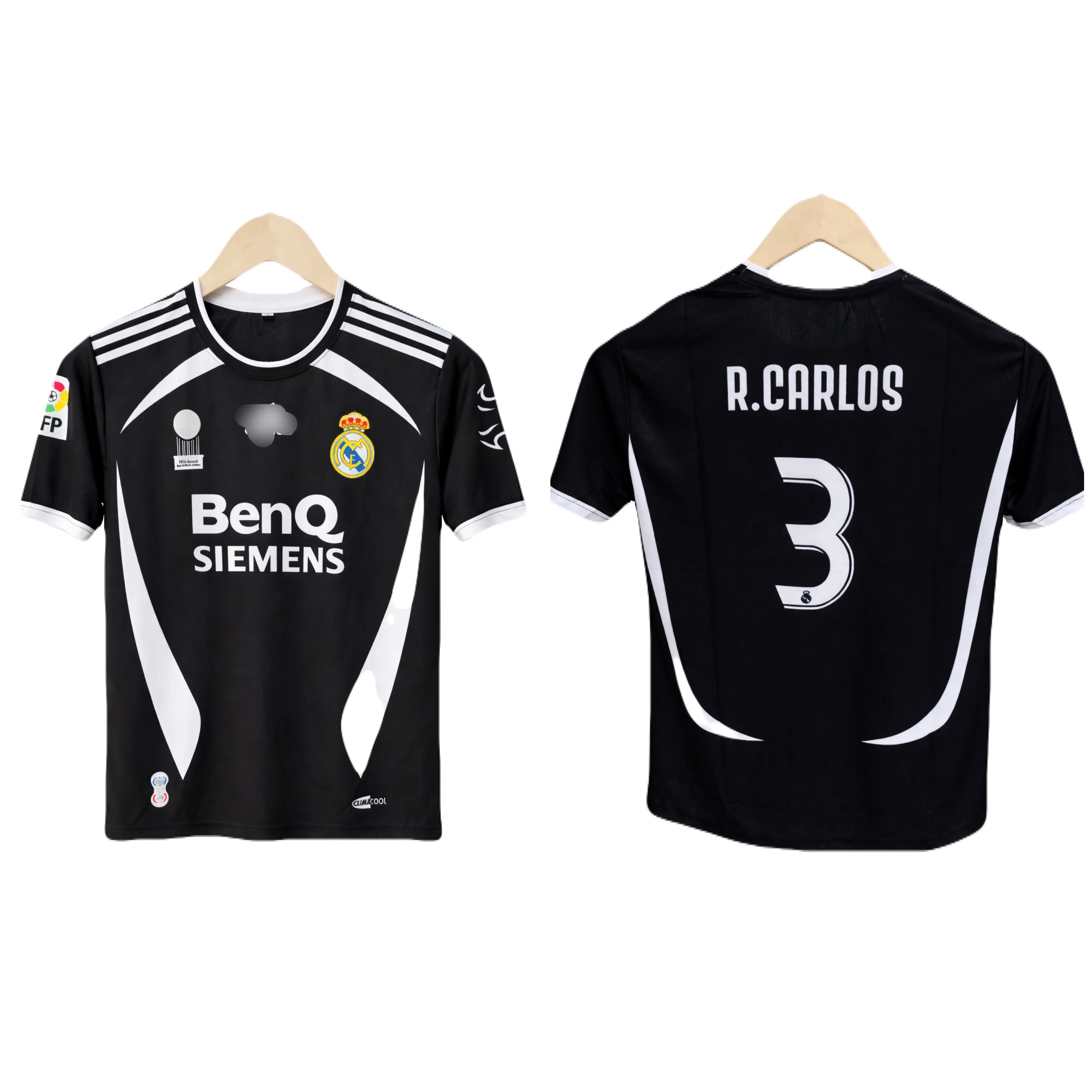 Real madrid 2004/05 away jersey R.carlos P572 Ms retro store