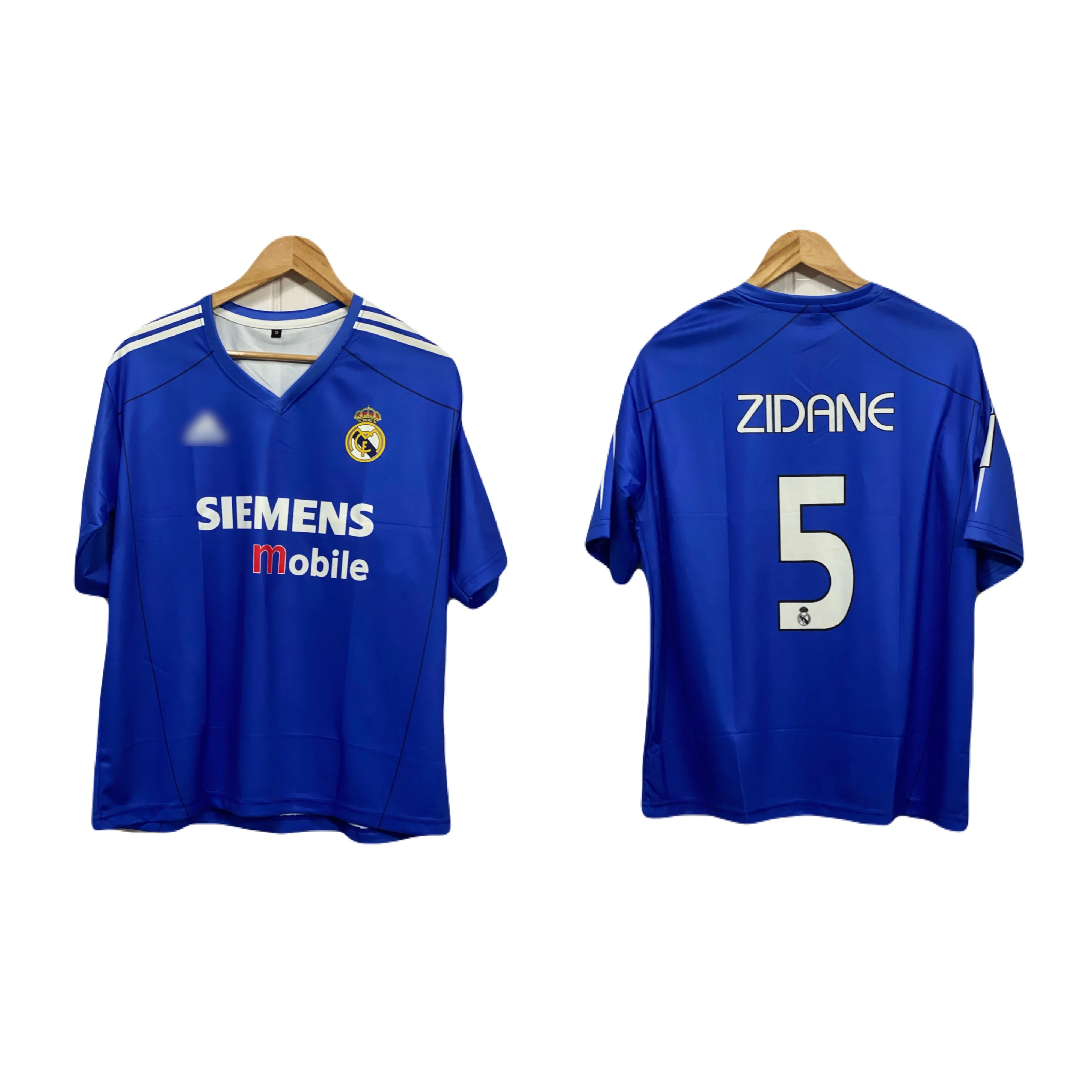 Real Madrid 2004 Third kit Zidane Five Sleeve - P695 Ms Retro Store