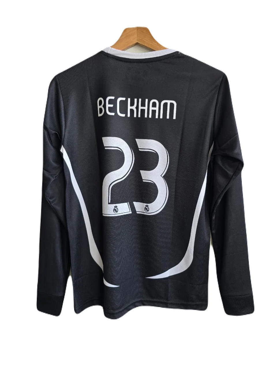 Real Madrid 2006-07 Away Kit Beckham Full Sleeve -P1139  Ms Retro Store - Image 3