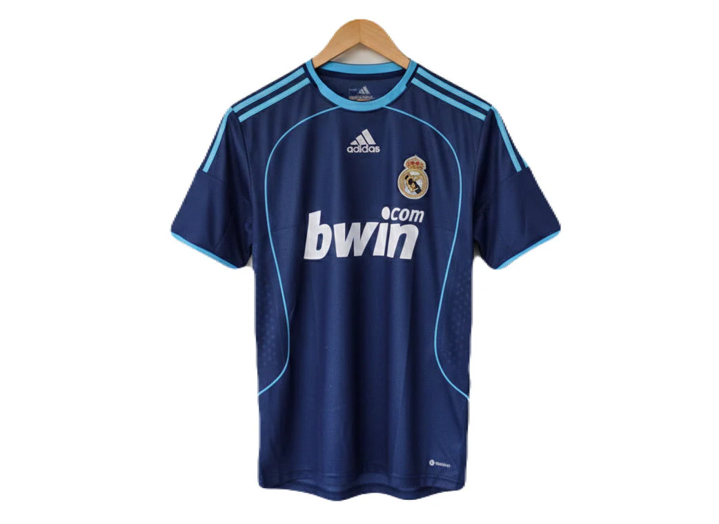 Real Madrid 2008/09 Away Jersey Sergio Ramos Half sleeve -P1177 MS Retro Store - Image 2