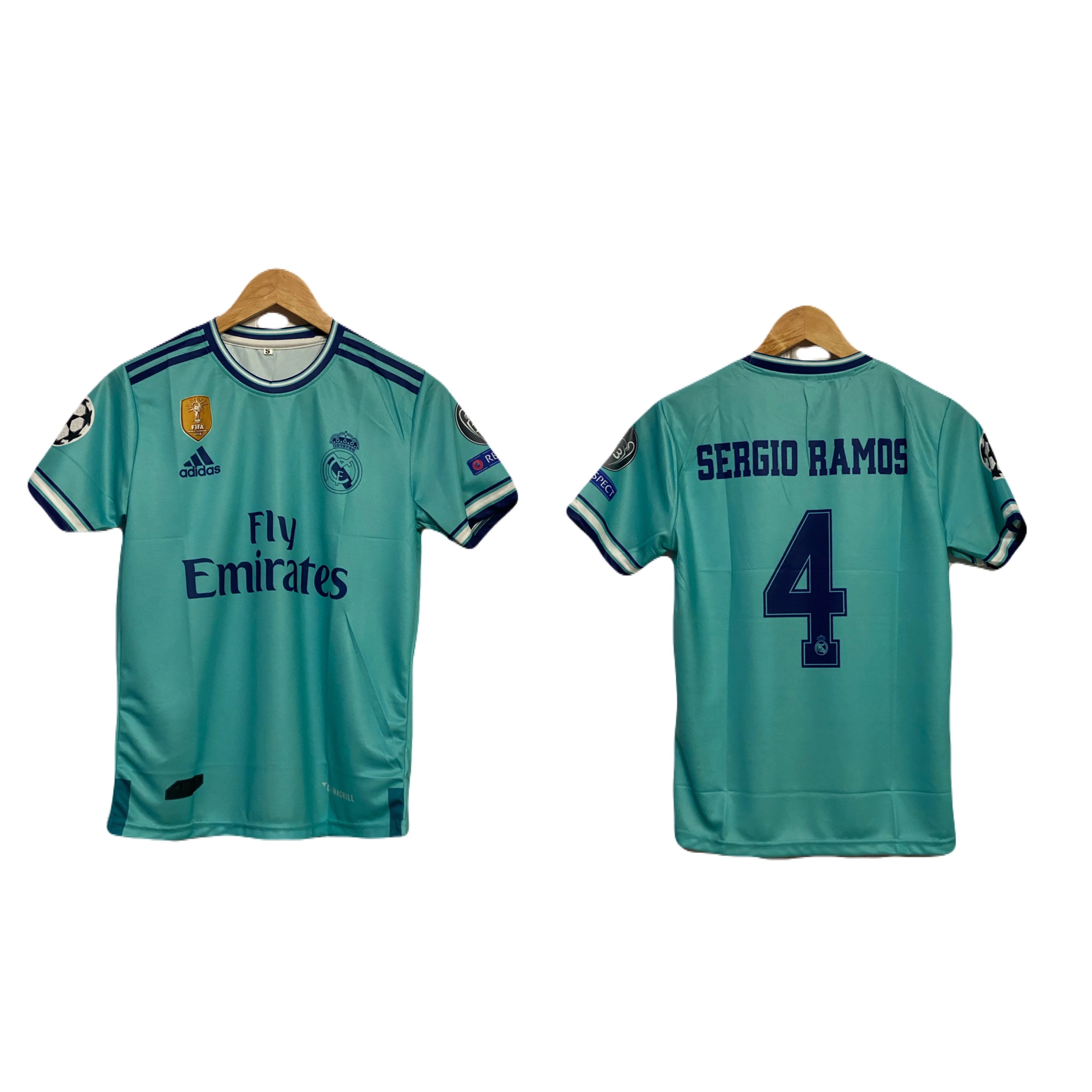 Real madrid 2019/20 third kit sergio ramos - P672 ms retro store