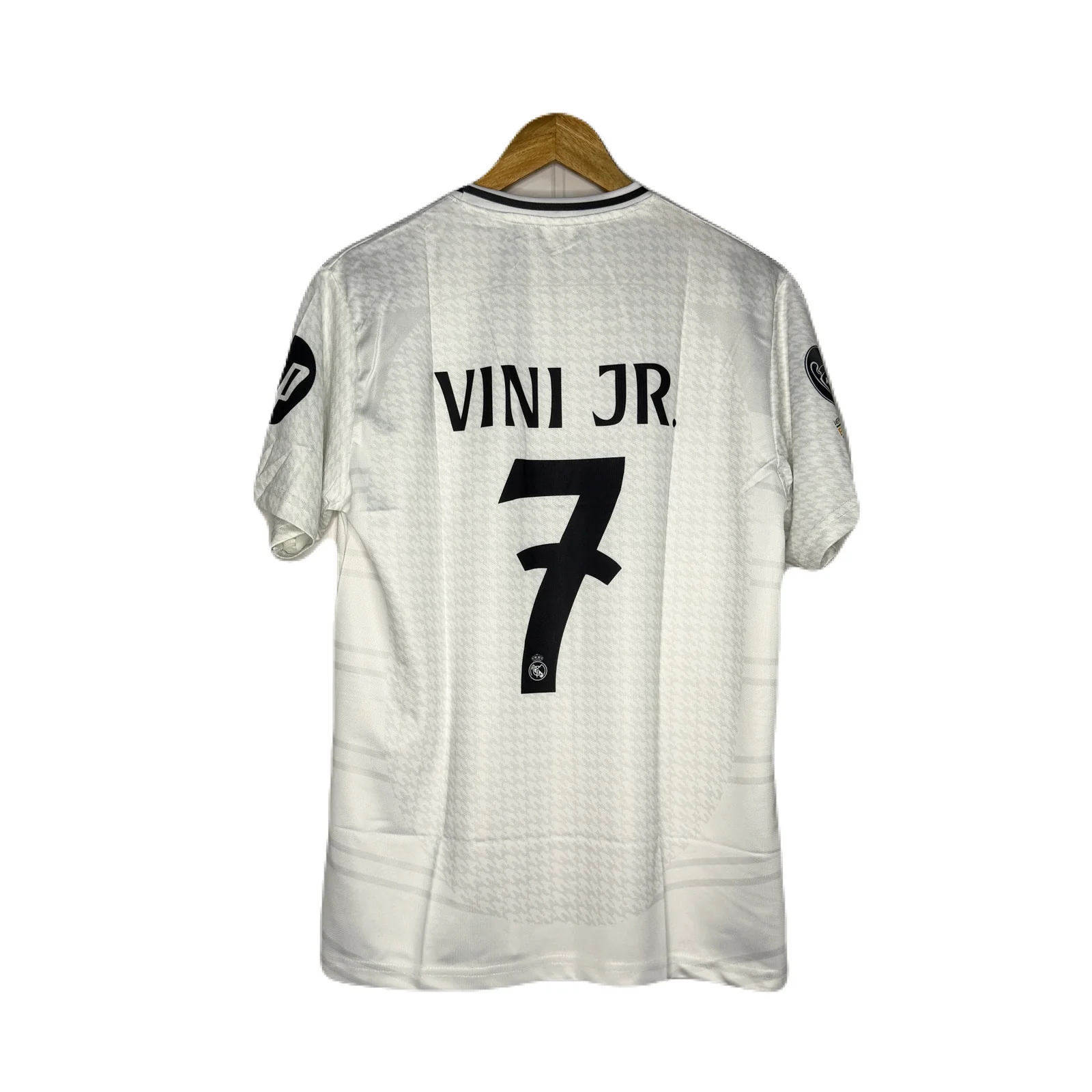 Real Madrid 2024-25 Home Kit Vini Jr Half sleeve - P614 - Ms Retro Store - Image 3