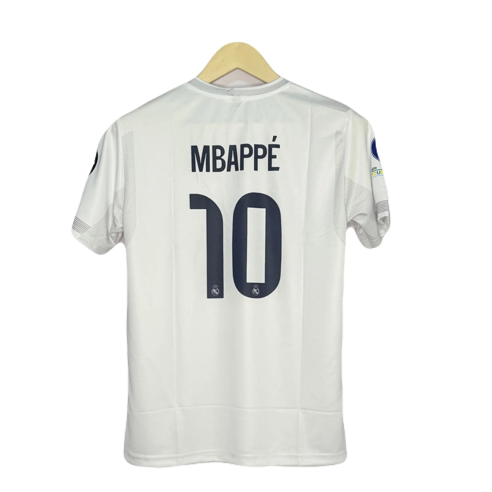 Real Madrid 2025-26 Home Kit Mbappe Half Sleeve - P1339 Ms Retro Store - Image 3
