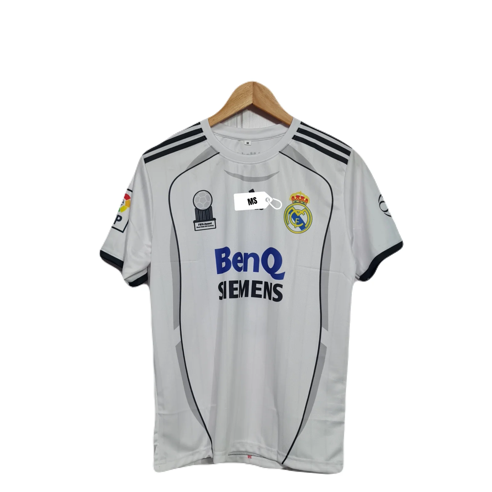 Real madrid Roberto carlos vintage half sleeve P19 - ms retro store/1 - Image 3