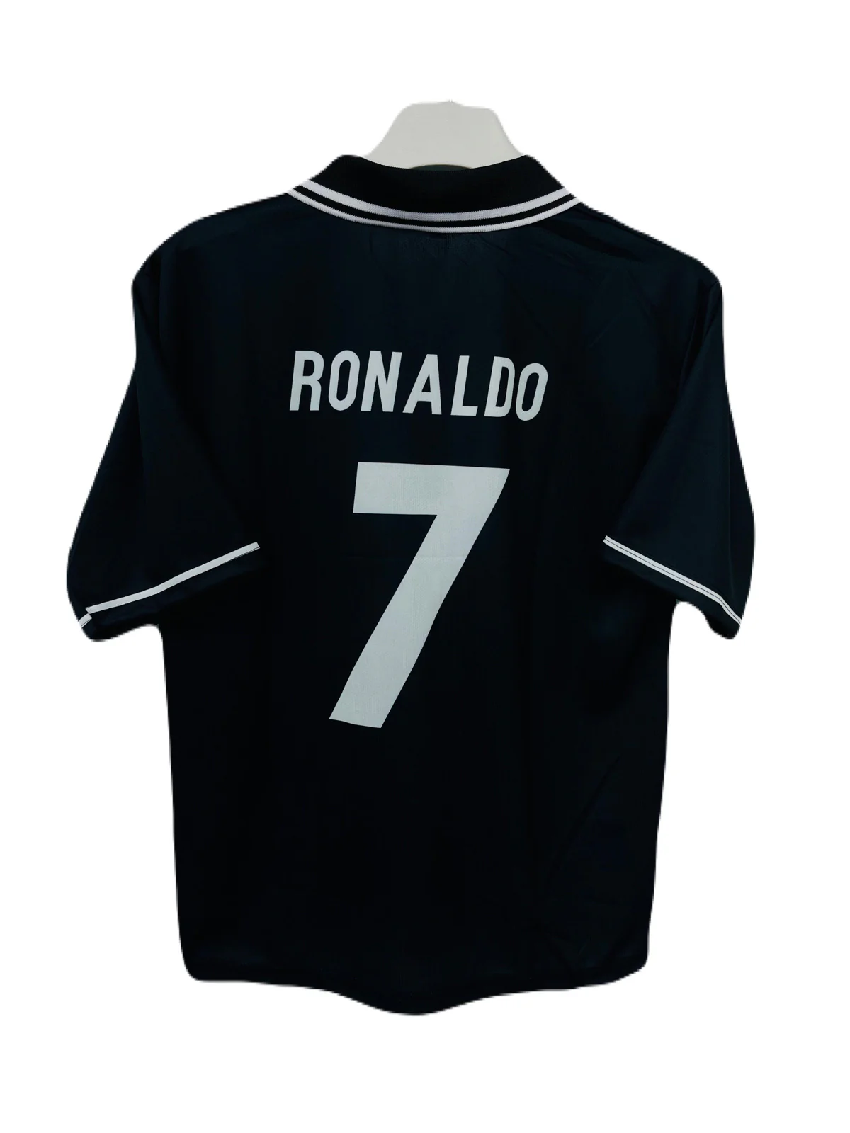 Real madrid Ronaldo Dragon Edition Five Sleeve zip collar Sublimation Jersey -P1180 Ms Retro Store - Image 3