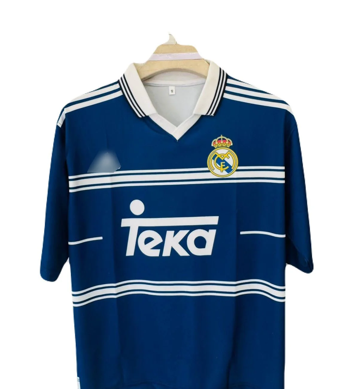 Realmadrid 1998/99 away jersey roberto carlos - P747 ms retro store - Image 2