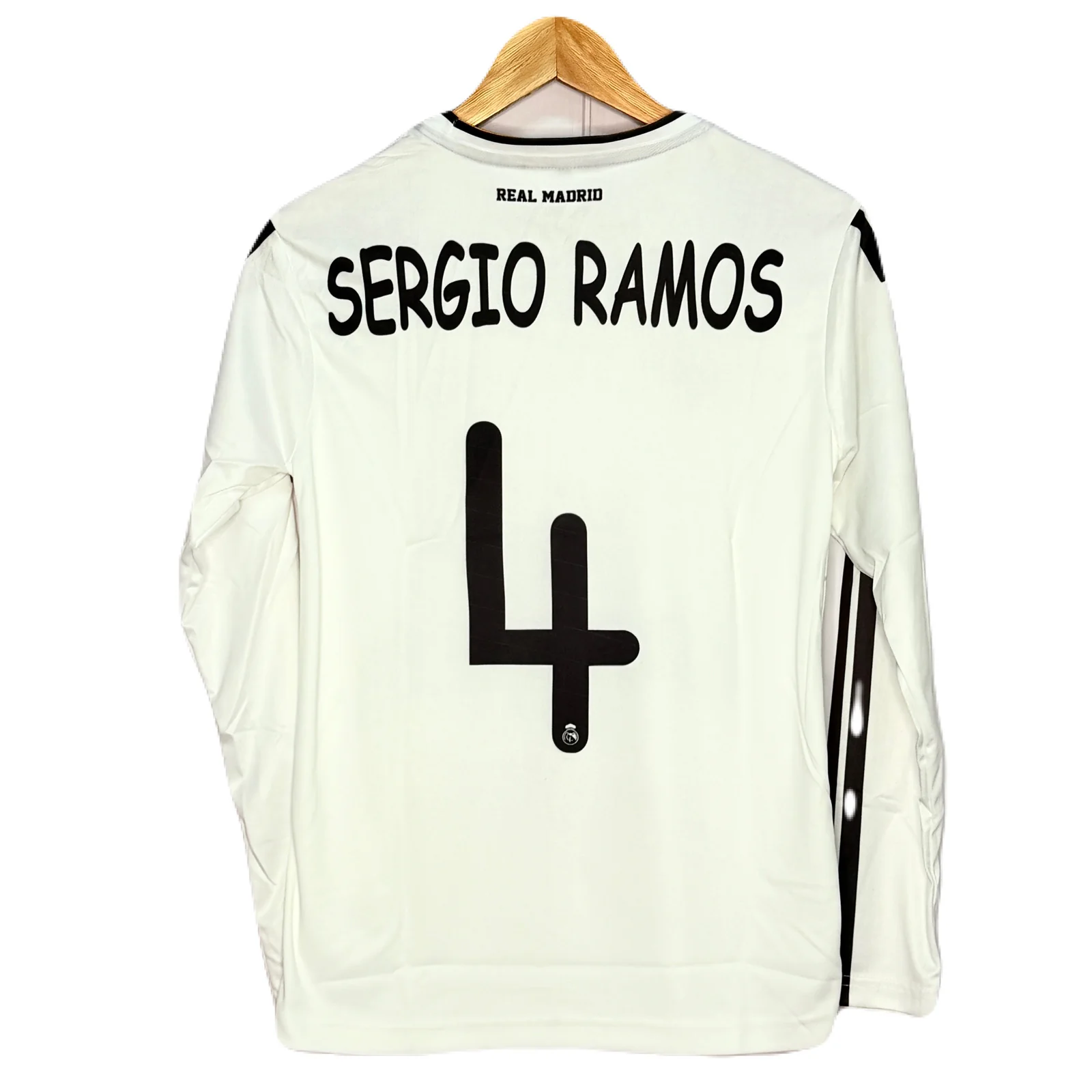 Realmadrid 2013/14 full sleeve sergio ramos P194 - ms retro store - Image 3