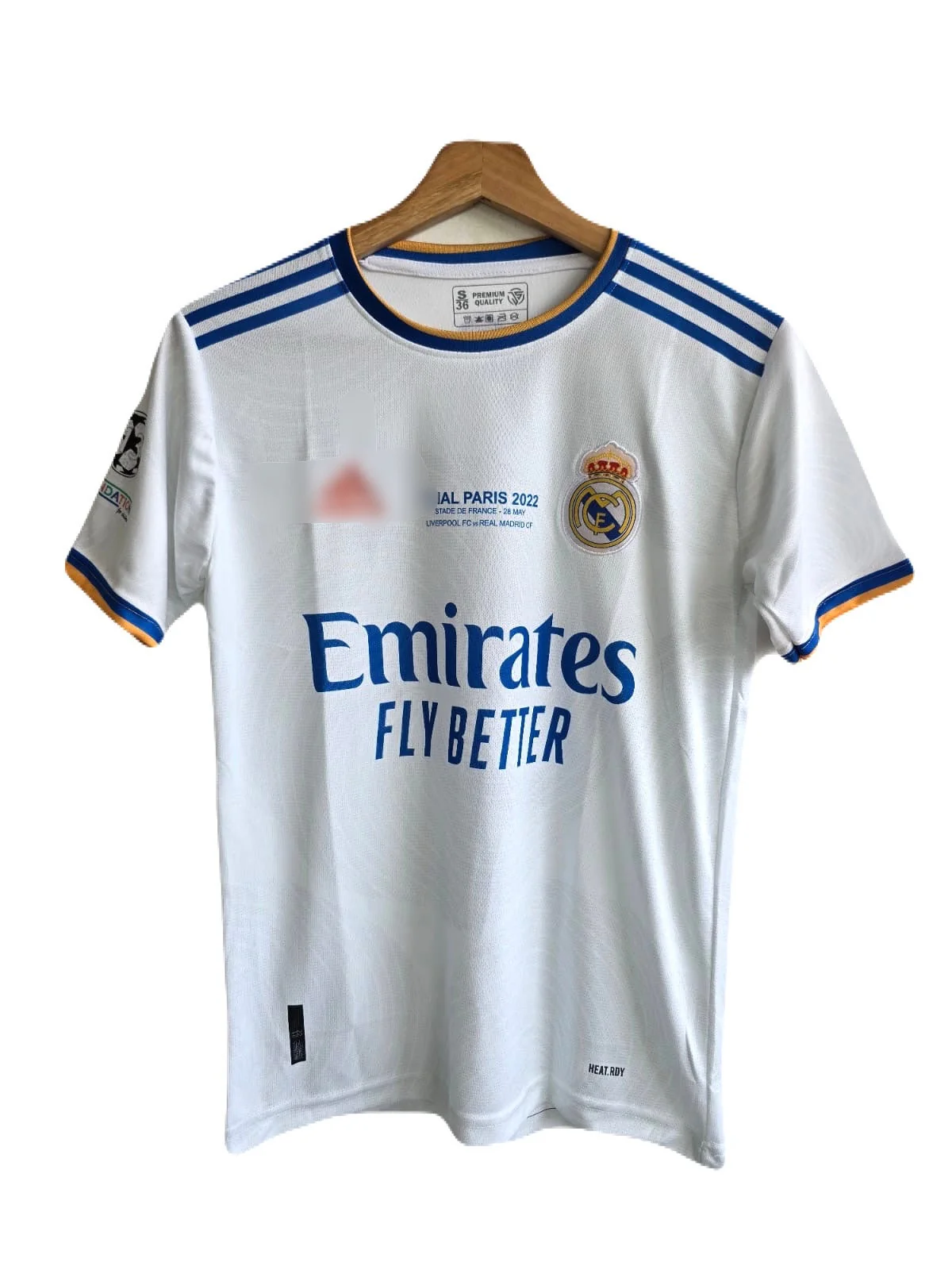 Realmadrid 2022 Final jersey benzema P285 - ms retro store - Image 2
