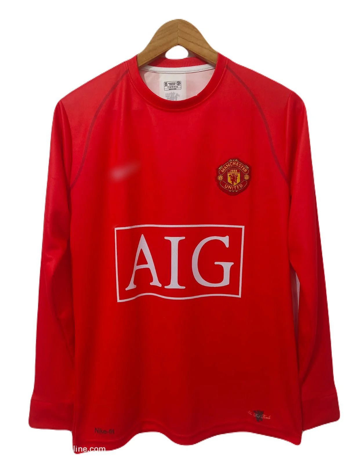 Ronaldo man united 7 2008 full sleeve embroidery  P38 ms retro store - Image 2