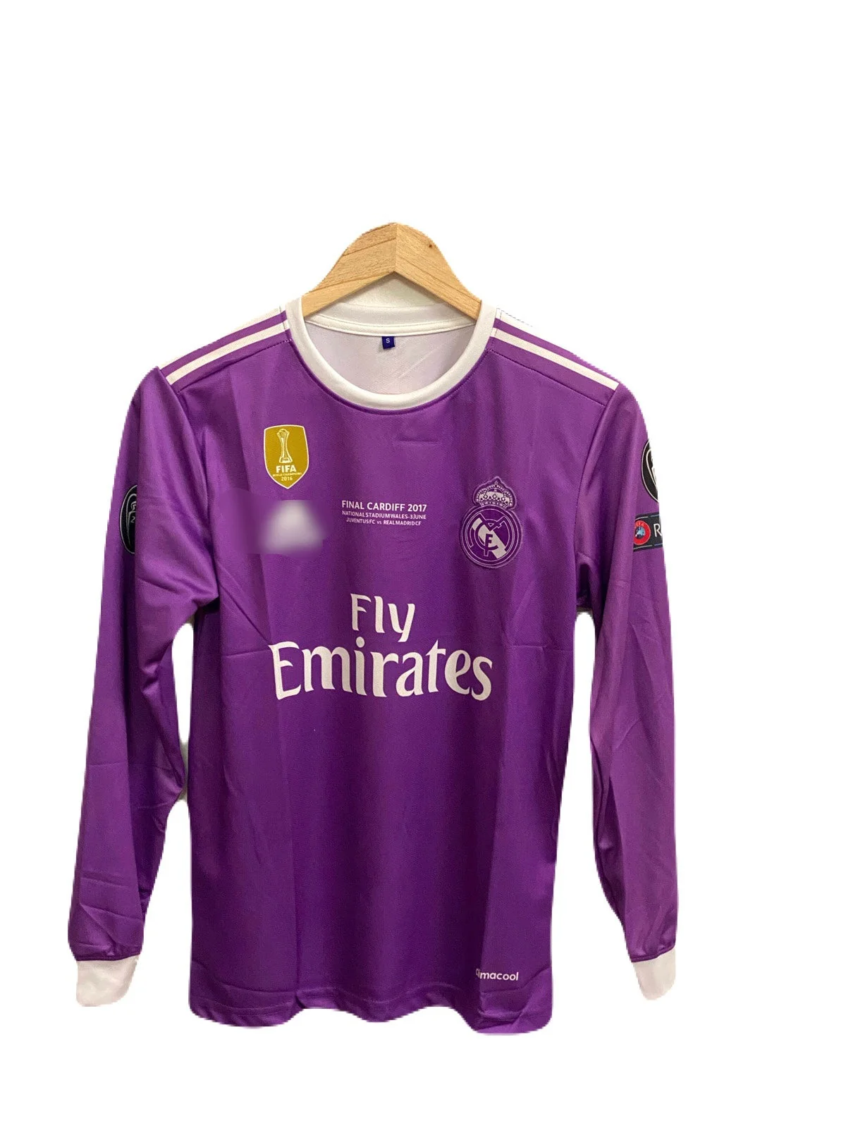 Ronaldo purple real madrid premium full sleeve P52 - ms retro store - Image 3