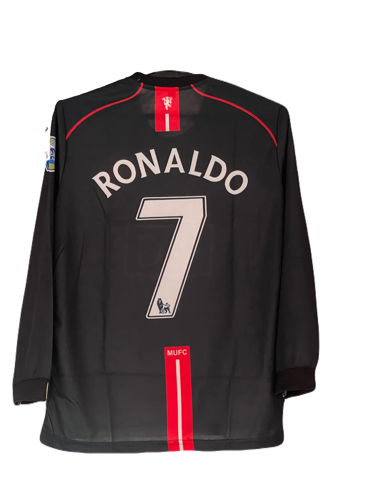 Manchester United 2007-08 Away Ronaldo full sleeve sublimation-P693 Ms Retro Store - Image 3