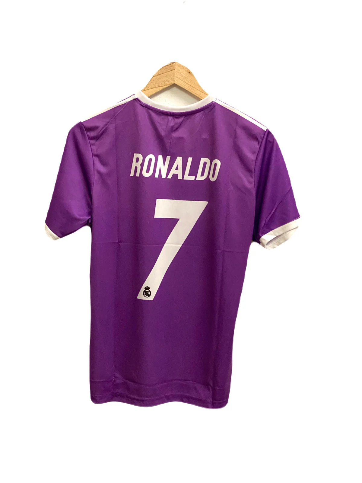 Ronaldo purple real madrid premium half sleeve - P439 ms retro store - Image 2